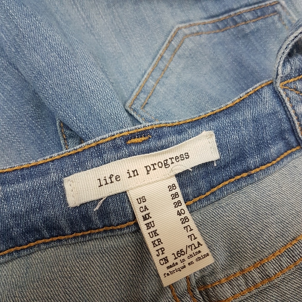 Distressed Denim Overall - Picture 7 of 8